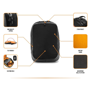 Sac à dos mince pour DVS Mobile ou Club DJ Gig Set Bag Carry Laptop Stand Tablet Headphone Vinyl Records USB Mobile Devices - Product Image 4