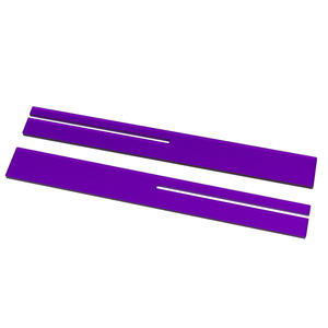 Regla de Mahjong de Acrílico MJ-901, Soporte en Forma de L Desmontable de Color Personalizado para Juegos de Cartas y Ajedrez, 5 Sets - Product Image 3