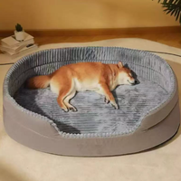 Nichoir pour chien prêt à l'emploi, adapté à toutes les saisons, niche pour chat, lit pour animaux de compagnie, grand lit pour chien, tapis rafraîchissant type canapé, pour petit chien Teddy
