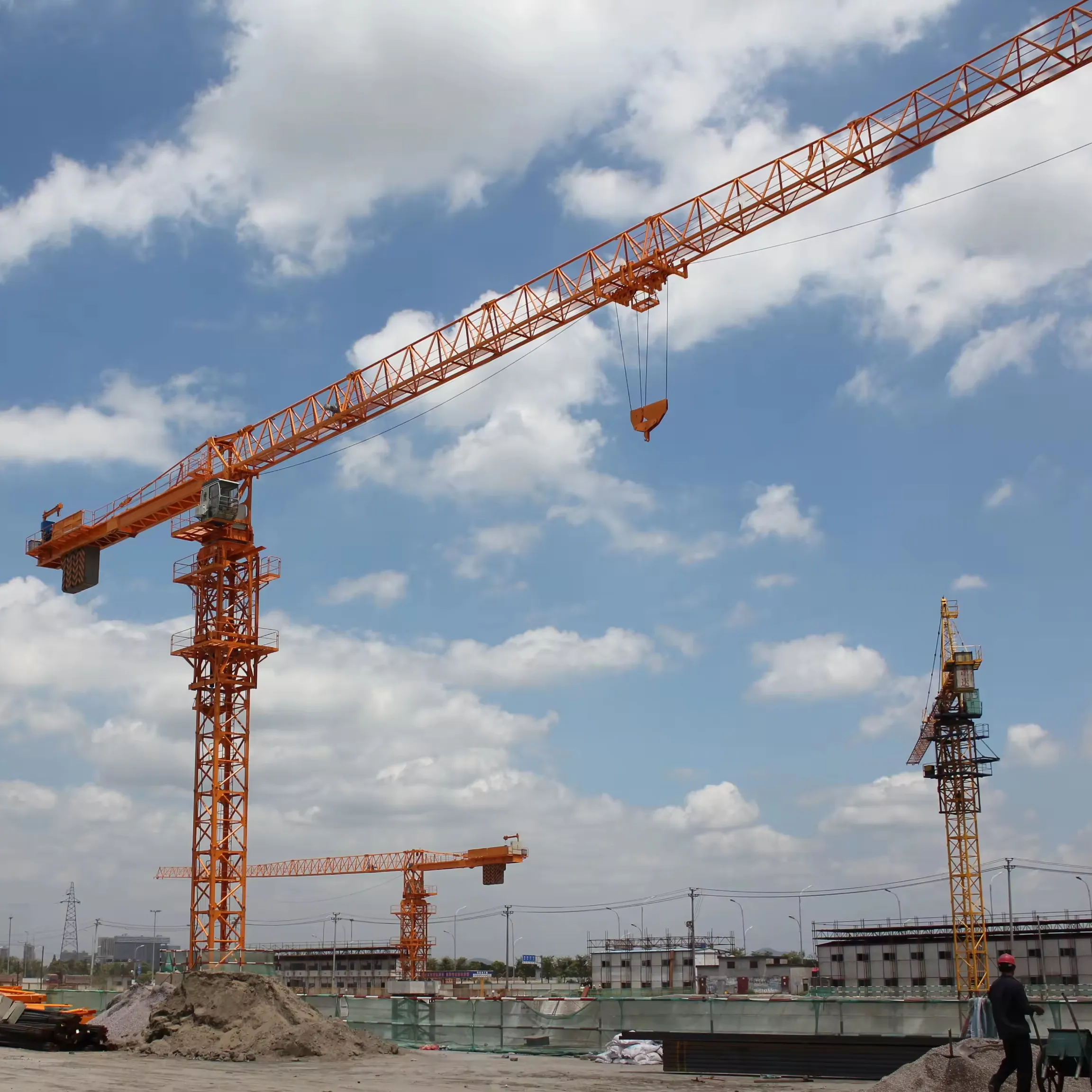 HUBA Topless Tower Crane T7026-10 new tower crane 10ton 70m China tower crane price