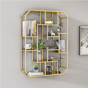 Étagère murale, bibliothèque murale, armoire de <span class=keywords><strong>rangement</strong></span> murale, porte-vin créatif mural pour salon - Product Image 5