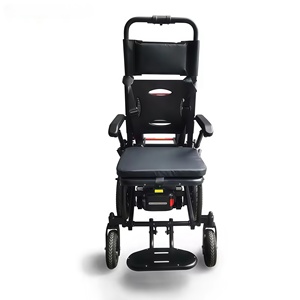 Fauteuil roulant électrique de qualité supérieure pour monter les escaliers avec de grandes roues, nouveau type de fauteuil élévateur motorisé pour escaliers - Product Image 2