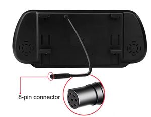 <span class=keywords><strong>7</strong></span> polegadas impermeável reversa <span class=keywords><strong>Backup</strong></span> câmera com luzes IR Night Vision Parking Assist AHDL Sensor de garantia de 1 ano - Product Image 6