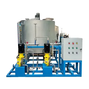 Continuous dose machine high pressure boiler chemical dosing pump system