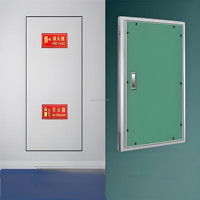 Puits de canalisation dissimulé personnalisé, porte de gypse ignifuge en alliage d'aluminium, pour porte cachée d'inspection murale