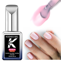 KODIES GEL OEM/ODM Sculpt X Builder UV Nail Gel Polish 15ml Bouteille Rose Lacté Gel de Construction Rapide Extension Ongles Marque Privée 30-45