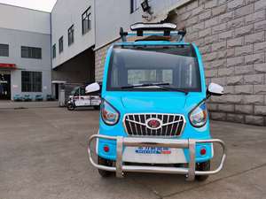 Nouvelle <span class=keywords><strong>voiture</strong></span> électrique populaire, véhicule électrique de haute qualité avec panneau solaire, mini <span class=keywords><strong>voiture</strong></span> électrique intelligente de type fermé - Product Image 4