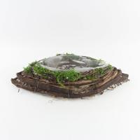 Pots à plantes en céramique de grande taille, design moderne vert, durables, pour plantes succulentes, pour bureau et jardin, directement de l'usine