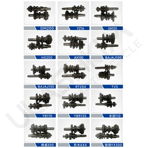 ชิ้นส่วนเพลาหลักของรถจักรยานยนต์สำหรับ Bajaj 100 135 180 PLUS 20ONS JY110-YB110 <span class=keywords><strong>WAVE125</strong></span> NH110 TVS125 GN125 CBF125 YBR125 - Product Image 4