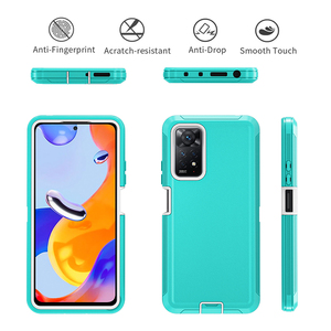 <span class=keywords><strong>Custodia</strong></span> per <span class=keywords><strong>Redmi</strong></span> <span class=keywords><strong>Note</strong></span> 11 Pro <span class=keywords><strong>11S</strong></span>, protezione completa 3 in 1, rigida in PC+TPU, con supporto - Product Image 2