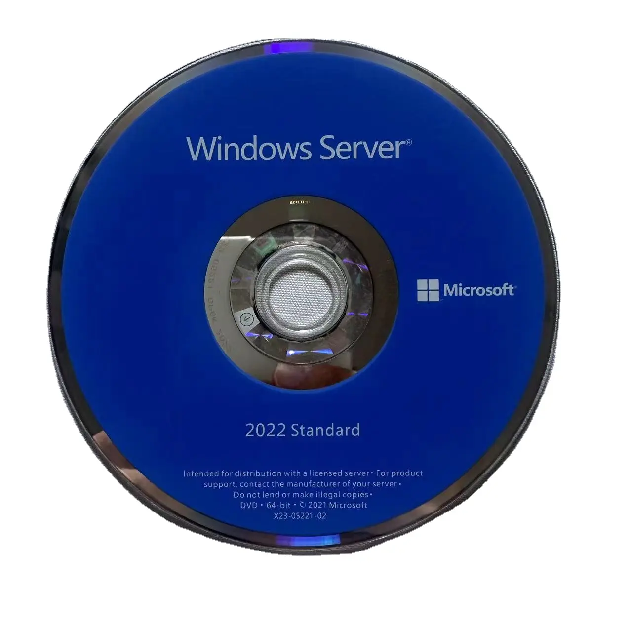 Windows máy chủ 2022 tiêu chuẩn DVD OEM gói 100% trực tuyến 1Set = 5 cái Windows máy chủ 2022 tiêu chuẩn DVD gói đầy đủ