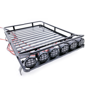 Eparthub eksenel <span class=keywords><strong>SCX10</strong></span> ölçek Metal RC paletli için 1/10 portbagaj 90046 bagaj taşıyıcı - Product Image 5