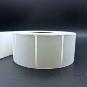 Etiqueta de Polipropileno para Congelación, Etiqueta Térmica Sintética de PP Blanca, 50x25 100x100 100x150, Etiqueta de Código de Barras para Envasado de Alimentos, Etiqueta para Congelador - Product Image 2