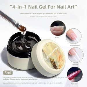 <span class=keywords><strong>Vernis</strong></span> à ongles en gel ZHIJIA 6ML, gel dur transparent pour extension <span class=keywords><strong>d</strong></span>'ongles, modelage, colle pour strass, <span class=keywords><strong>vernis</strong></span> UV à retirer par trempage - Product Image 1