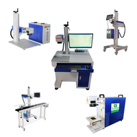 Machine de marquage Laser à Fiber 30W avec couvercle fermé pour la gravure et la découpe de bijoux