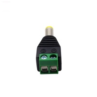 Konektor Adaptor Jack Daya DC 2 Pin 2.1 X 5.5mm 12V Konektor Daya DC Jantan