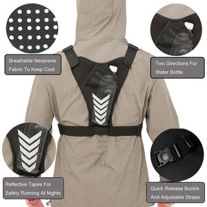 Chaleco Ligero para Correr al Aire Libre con Bolsillo para Botella de Agua, Riñonera EDC para Senderismo y Ciclismo para Hombre - Product Image 5