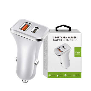 อะแดปเตอร์จ่ายไฟ USB C 36W Smart PD ชาร์จเร็วแบบคู่พอร์ต USB-A+C กำลังไฟสูง 5A สำหรับโทรศัพท์มือถือ ที่ชาร์จในรถยนต์ - Product Image 5