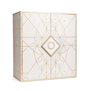 Emballage personnalisé pour boîte surprise de <span class=keywords><strong>mariage</strong></span> avec double porte et 25 tiroirs pour ensemble de bonbons et bougies, vente en gros directe usine - Product Image 1