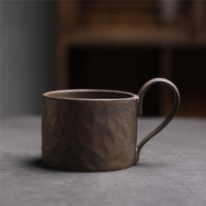 Taza de café de cerámica vintage de alta estética, taza de desayuno de cerámica rústica <span class=keywords><strong>para</strong></span> té de la tarde, taza de agua <span class=keywords><strong>para</strong></span> <span class=keywords><strong>parejas</strong></span>, transfronteriza - Product Image 6