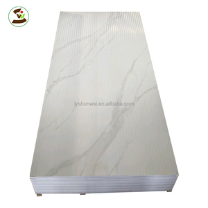 Panneau mural en marbre PVC hautement brillant <span class=keywords><strong>Formica</strong></span> <span class=keywords><strong>stratifié</strong></span> décor intérieur feuille murale Service de coupe personnalisable - Product Image 6
