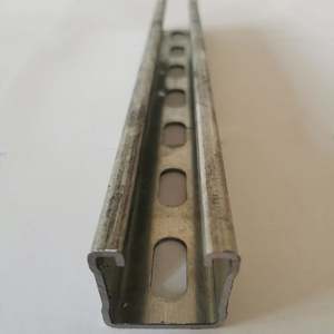 Dompet baja galvanis 1 8-3 0mm kualitas tinggi pabrik dan saluran baja berbentuk C desain Modern untuk penggunaan gedung kantor - Product Image 1