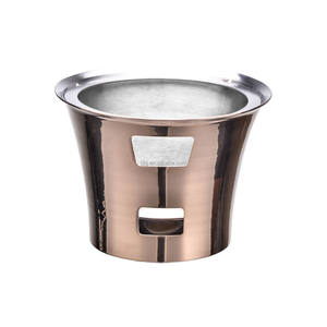 Support de cuisinière compact en acier inoxydable durable pour usage en restauration, compatible gaz et induction, finition polie, compatible four - Product Image 2