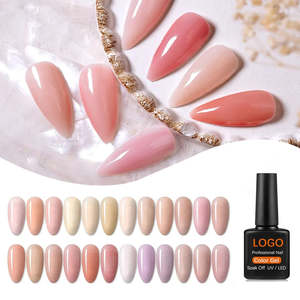 Venta al por mayor sin Hema resina inodoro logotipo personalizado pirvate etiqueta <span class=keywords><strong>muy</strong></span> buena UV color de <span class=keywords><strong>uñas</strong></span> capa base de goma esmalte de gel - Product Image 2