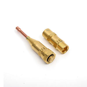Fácil Instalación y mantenimiento Latón 3/8 <span class=keywords><strong>Gas</strong></span> natural La conexión rápida puede lograr fácilmente la precarga/vacío del refrigerante - Product Image 1