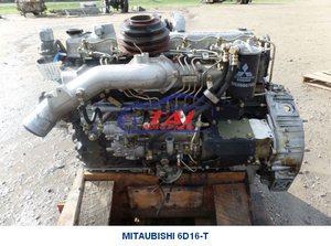 Moteur de camion d'occasion d'origine 6D16 6D16T, ensemble moteur diesel complet à vendre - Product Image 2