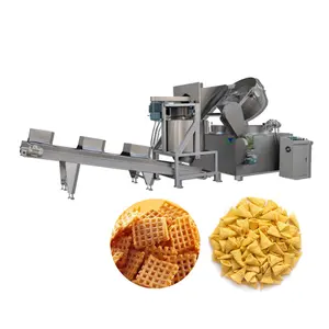 Máquina de procesamiento de equipo de chips crujientes de maíz Tortilla Bugles