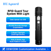 Système de surveillance par patrouille avec détecteur de vibrations, son, lampe torche LED, RFID, induction automatique, communication USB, stockage de 60 000 pièces
