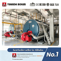 Nueva Caldera Industrial de Vapor de Gas y Petróleo de Tubo Horizontal Totalmente Automática y de Ahorro Energético para Calefacción