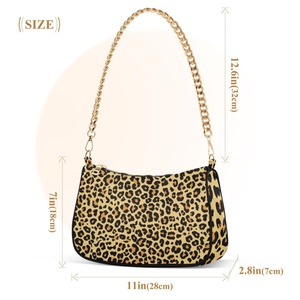 Bolsos de Mano para Mujer con Estampado de Leopardo, Diseño Europeo y Americano de Lujo, Alta Calidad, Venta al Por Mayor - Product Image 3