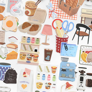 Paquete de 15 Piezas de Papel Decorativo Retro para Planificador, Serie 4 de Tomorrow Store, Material para Manualidades - Product Image 1