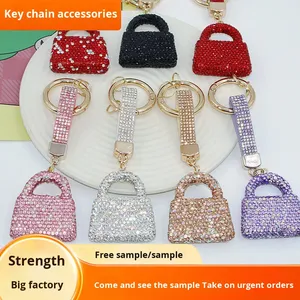 Bán Buôn Dễ Thương Sang Trọng Keychain Mềm Túi Đất Sét Mặt Dây Chuyền Thạch Đầy Màu Sắc Xe Keychain Phụ Kiện Cá Nhân Túi - Product Image 2
