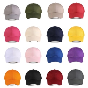 Casquette de baseball en coton 6 panneaux de haute qualité, logo brodé personnalisé, ajustable, tissu sportif courant pour hommes et femmes - Product Image 1