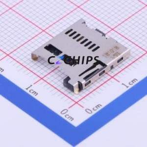 473521001 SD Card / Memory Card Connector SMD Connector Self-Return Type MicroSD Card (TF Card) Card Holder - Product Image 1