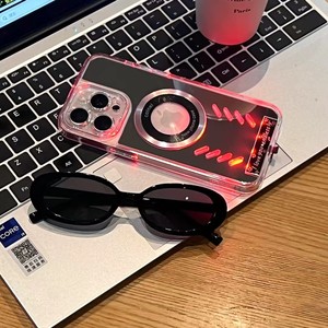 2025 nuova custodia di ricarica per telefono cellulare magnetica trasparente rigida Wireless posteriore per Pc + lente in Tpu luce bagliore per <span class=keywords><strong>Iphone</strong></span> 17 Pro Max - Product Image 5