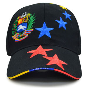 Venezuela <b>Caps</b> Gorras High Quality Twill Cotton Hats Custom Baseball <b>Cap</b> With Embroidery 7 Stars Flag Sports <b>Cap</b> <b>Women</b> Men - Product Image 4