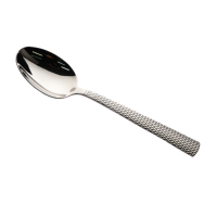 Ensemble de couverts CRYSTAL Heavy Duty en acier inoxydable 18/10, 5 pièces, finition miroir brillant, pour restaurant, hôtel, dîner