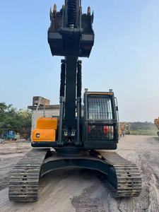 Excavatrice sur chenilles Hyundai HX220HD d'occasion, 22 tonnes, faible nombre d'heures de fonctionnement, bien entretenue, moteur hydraulique, pompe, roulement, construction, exploitation minière - Product Image 3