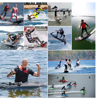 Vente chaude PVC Planche de surf électrique Sports nautiques Scooter E-foil Power Jet avec sac d'accessoires Surfsuit Planche de surf