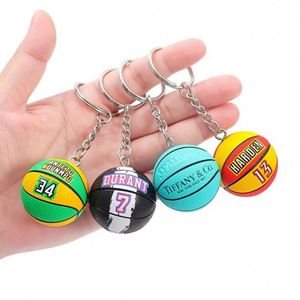 Creative and Practical <b>Small</b> Basketball Keychain Curry Accessories Birthday Men's <b>Gift</b> Travel & Party Use - Product Image 3