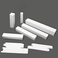 Boîtes en carton blanc uni en gros pour tapis de souris/tapis de bureau, taille personnalisée disponible