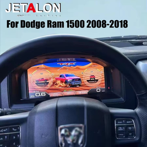 หน้าปัดดิจิตอลขนาด 13.1 นิ้ว สำหรับรถยนต์ Dodge Ram 1500 ปี 2008-2018 จอ LCD แผงหน้าปัด เรือนไมล์แบบดิจิตอล - Product Image 1