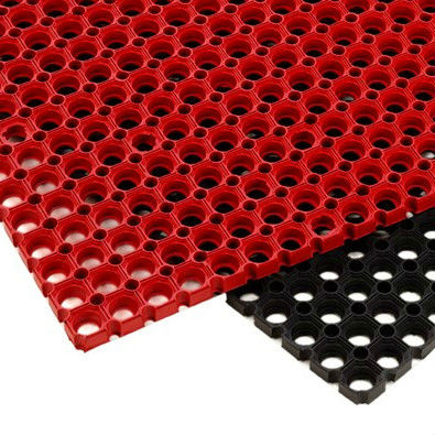 Резиновый коврик для травы против усталости, резиновое кольцо/отверстие/полый/петлевой коврик