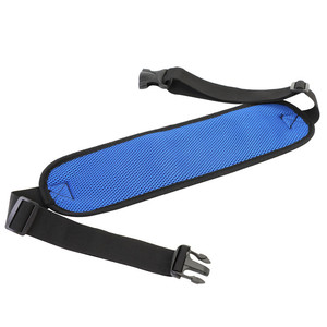 Ceinture de sécurité pour fauteuil roulant bleue, largeur 4 cm, ceinture de siège confortable pour les soins aux personnes handicapées - Product Image 5