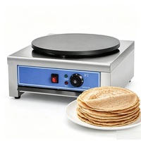 Crêpière et machine à gaufres - Équipement commercial pour la restauration rapide, idéal pour les food trucks et les stands de rue