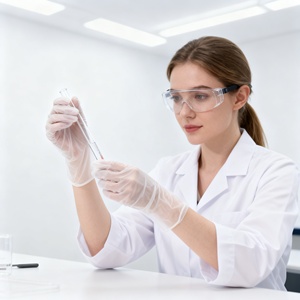 Kangle Smooth Surface Disposable Plastic Gloves Disposable Embossed Lightweight Durable LDPE Gloves - Product Image 5